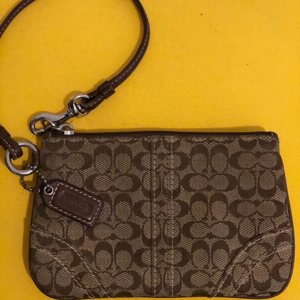 Coach wristlet